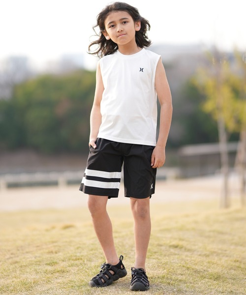 Hurley （ハーレー）の「Hurley/ハーレー キッズ タンクトップ バックプリント BUSL261005（タンクトップ・キッズ・ホワイト/ブラック・160cm/150cm/140cm/130cm）」の7枚目の写真