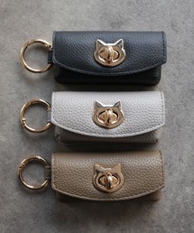 Port（ポート）の「【 Port / ポート 】 キャットフェイス ツイストロック リップケース / ねこ（ポーチ）」