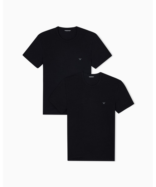 フェアリー　エンポリオアルマーニ　２枚 オンライン限定>【エンポリオ アルマーニ】ラウンジウェアTシャツ2枚
