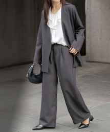 HUG.U（ハグユー）の「「 洗濯機で洗える 」 ジャケット × パンツ 2点セット スーツ（スーツセット）」