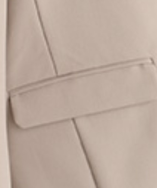 HUG.U（ハグユー）の「「 洗濯機で洗える 」 ジャケット × パンツ 2点セット スーツ（スーツセット・レディース・ベージュ/ダークグレー/ブラック・L(レギュラー丈)/M(レギュラー丈)/L(トール丈)/M(トール丈)）」の15枚目の写真
