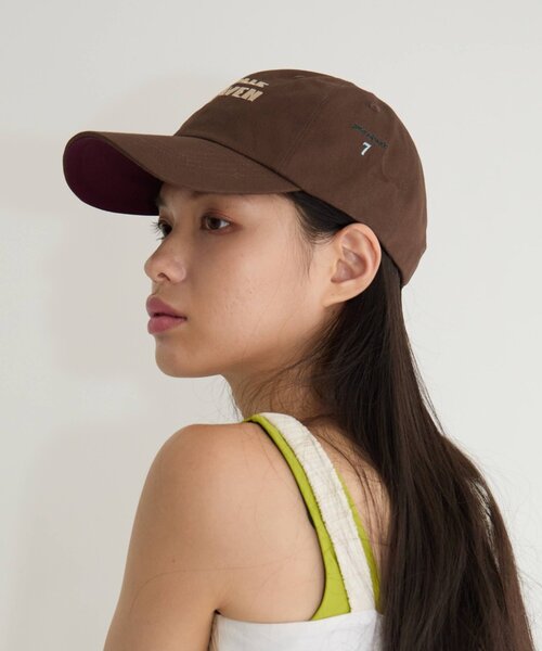 Omekashi（オメカシ）の「【LY】 Boeken cap（キャップ・レディース・ブラウン/グレー・FREE）」の2枚目の写真