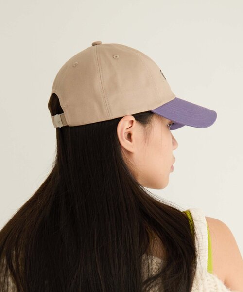 Omekashi（オメカシ）の「【LY】 Boeken cap（キャップ・レディース・ブラウン/グレー・FREE）」の4枚目の写真