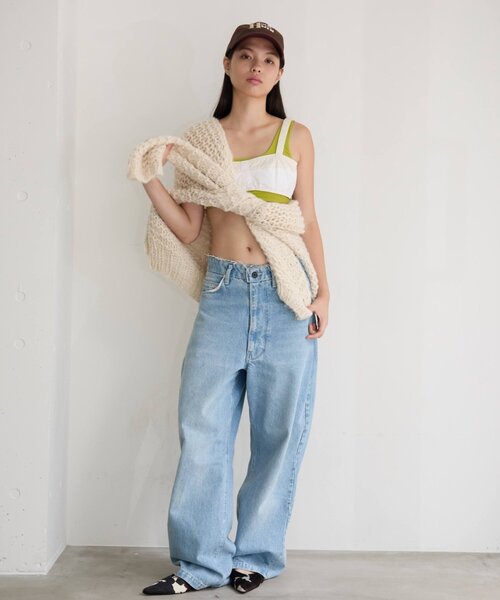 Omekashi（オメカシ）の「【LY】 Boeken cap（キャップ・レディース・ブラウン/グレー・FREE）」の6枚目の写真