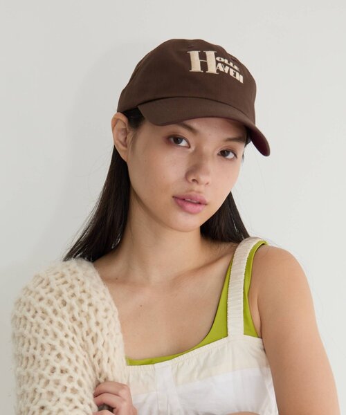 Omekashi（オメカシ）の「【LY】 Boeken cap（キャップ・レディース・ブラウン/グレー・FREE）」の10枚目の写真