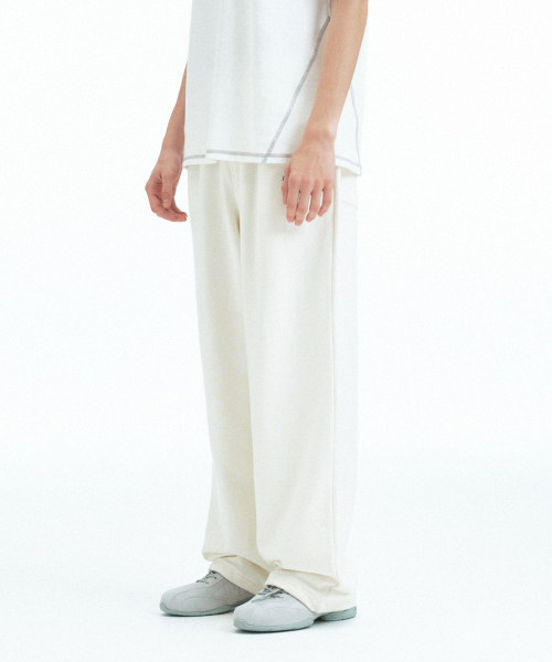 Rest&Recreation(レストアンドレクリエーション)の「SWEAT DETAIL PANTS - IVORY(その他パンツ・メンズ・その他・ONE)」の5枚目の写真