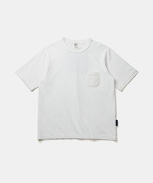 LAVENHAM（ラベンハム）の「【 日本製・USコットン半袖Tシャツ 】Jackman X Lavenham Cotton Quilt Pocket T-Shirt Mens / ジャックマン コットン キルト ポケット ティーシャツ メンズ（Tシャツ/カットソー）」
