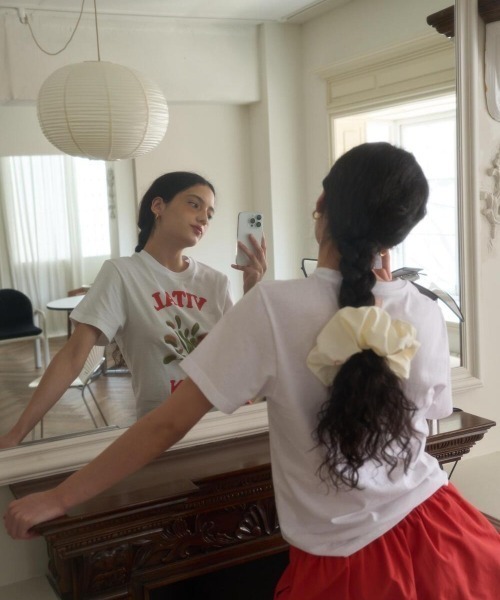 oursaalty（アウアソルティ）の「VITAL GREEN T-SHIRT（Tシャツ/カットソー・レディース・ホワイト・FREE）」の7枚目の写真