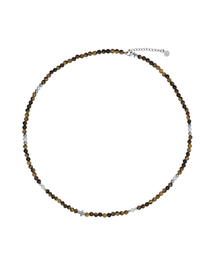 ENDOOR（エンドア）の「Tiger Eye Pearl Beads Necklace (Tiger Eye)（ネックレス）」