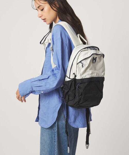 MILLET(ミレー)の「【WEB限定】<MILLET>プラロ NX 14 リュック(14L)(バックパック/リュック・レディース・モカ/ブラック/オフホワイト・FREE)」の2枚目の写真