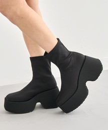 ANAP | ギャル盛れ厚底ショートブーツ(ブーツ)