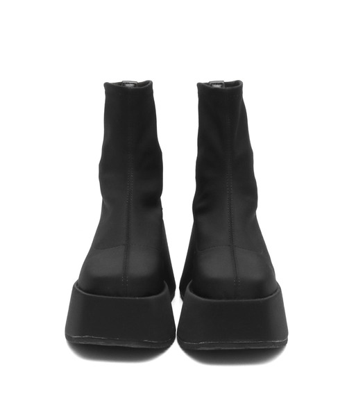 ANAP（アナップ）の「ギャル盛れ厚底ショートブーツ（ブーツ・レディース・ブラック・M/L）」の10枚目の写真