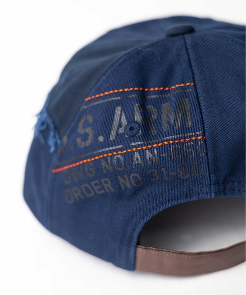 AVIREX（アヴィレックス）の「【AVIREX】Dameg Cap（キャップ・メンズ・ネイビー/オリーブ・FREE）」の12枚目の写真