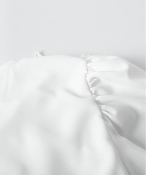 AMELY(エミリー)の「フロントフリルデザインブラウス(シャツ/ブラウス・レディース・ブラック/ホワイト・フリー)」の14枚目の写真