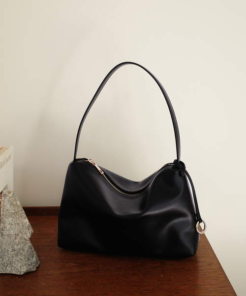 SLOBE IENA(スローブイエナ)の「SLOBE スクエアハンドルバッグ(ハンドバッグ・レディース・ブラック/ベージュ・FREE)」の10枚目の写真