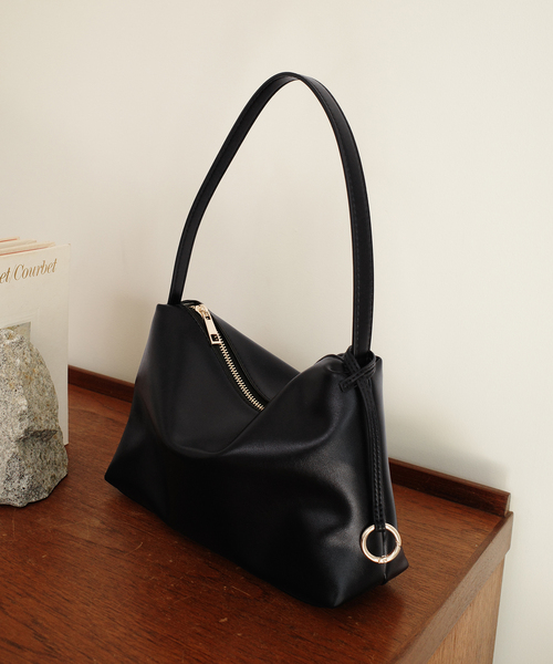 SLOBE IENA(スローブイエナ)の「SLOBE スクエアハンドルバッグ(ハンドバッグ・レディース・ブラック/ベージュ・FREE)」の11枚目の写真