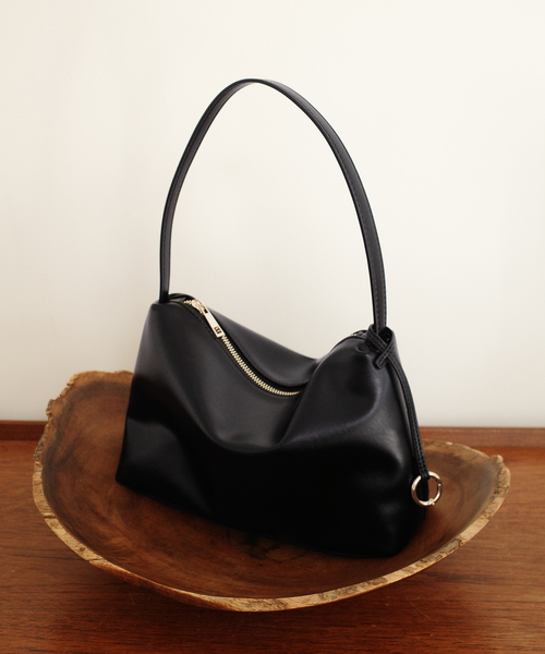 SLOBE IENA(スローブイエナ)の「SLOBE スクエアハンドルバッグ(ハンドバッグ・レディース・ブラック/ベージュ・FREE)」の12枚目の写真