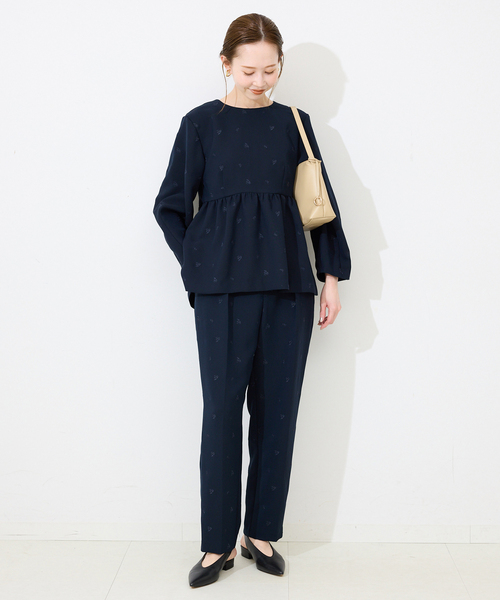 SLOBE IENA(スローブイエナ)の「SLOBE スクエアハンドルバッグ(ハンドバッグ・レディース・ブラック/ベージュ・FREE)」の16枚目の写真