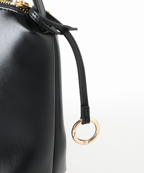 SLOBE IENA(スローブイエナ)の「SLOBE スクエアハンドルバッグ(ハンドバッグ・レディース・ブラック/ベージュ・FREE)」の20枚目の写真