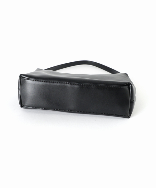 SLOBE IENA(スローブイエナ)の「SLOBE スクエアハンドルバッグ(ハンドバッグ・レディース・ブラック/ベージュ・FREE)」の21枚目の写真