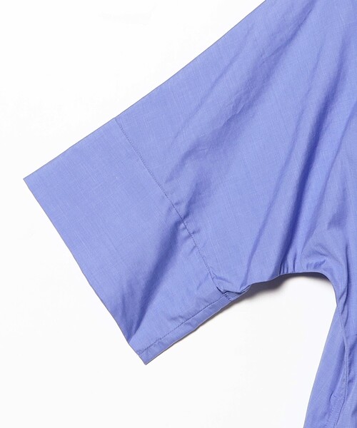 TICCA(ティッカ)の「TICCA / テント ハーフスリーブ シャツ ワンピース(ワンピース・レディース・ブラック/ブルー・ONE SIZE)」の10枚目の写真