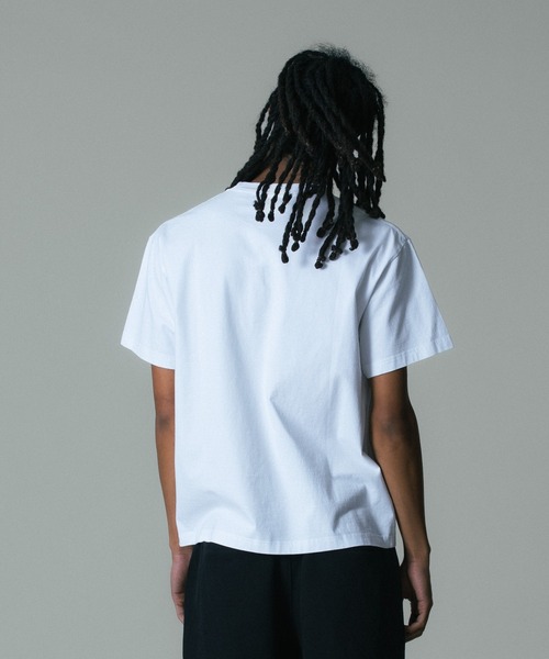 XLARGE(エクストララージ)の「ALLOVER PRINTED S/S TEE(Tシャツ/カットソー・メンズ・オレンジ/ホワイト/ブラック・S/M/L/XL)」の11枚目の写真