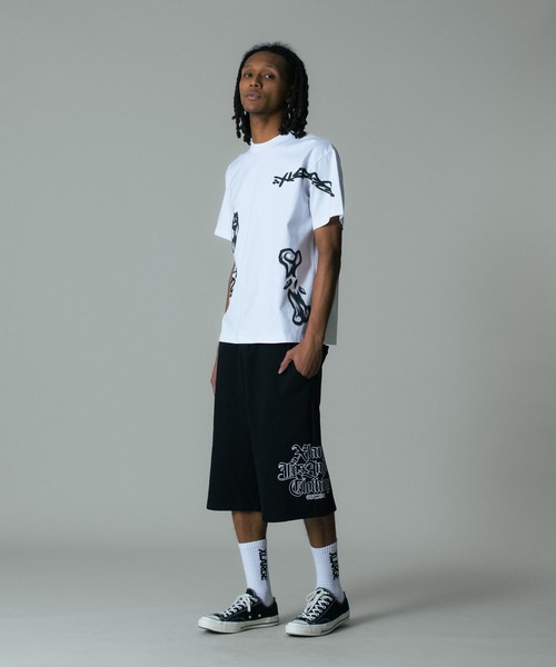 XLARGE(エクストララージ)の「ALLOVER PRINTED S/S TEE(Tシャツ/カットソー・メンズ・オレンジ/ホワイト/ブラック・S/M/L/XL)」の12枚目の写真