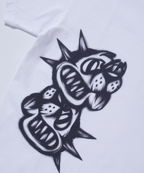 XLARGE(エクストララージ)の「ALLOVER PRINTED S/S TEE(Tシャツ/カットソー・メンズ・オレンジ/ホワイト/ブラック・S/M/L/XL)」の15枚目の写真