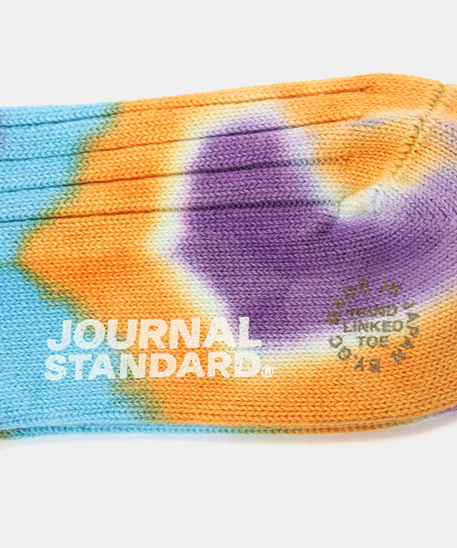 GLEN CLYDE（グレンクライド）の「【GLEN CLYDE/グレンクライド】タイダイソックス（ソックス/靴下・レディース・パープル/ピンク/グリーン/チャコールグレー・FREE）」の5枚目の写真