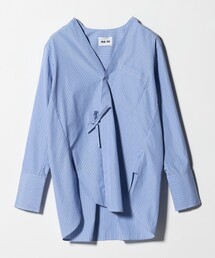 MA/RE（マレ）の「＜MA/RE＞ストライプ  キモノ シャツ（シャツ/ブラウス）」