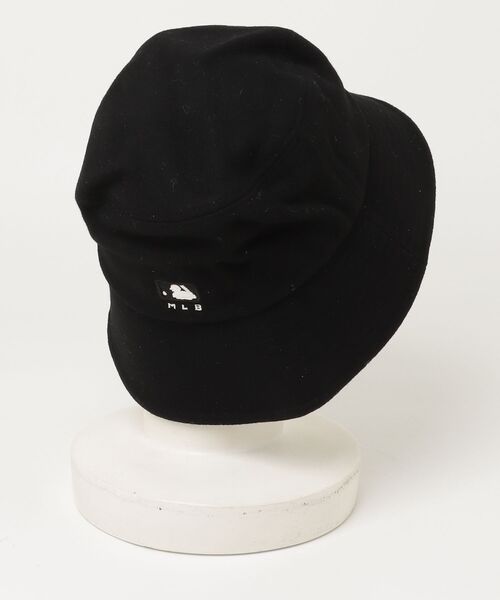 Lafayette（ラファイエット）の「エムエルビー【MLB】- ニューヨーク・ヤンキース キャップ 【New York Yankees WOOL BUCKET HAT BLACK 3AHTW0126】（ハット・レディース・ブラック・59/57）」の4枚目の写真
