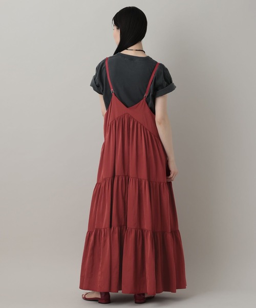 A part by（アパートバイ）の「Isabelleキャミワンピース（ワンピース・レディース・オフホワイト/レッド系その他6/ブラック系その他2・FREE）」の11枚目の写真