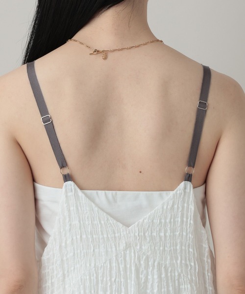 A part by（アパートバイ）の「Isabelleキャミワンピース（ワンピース・レディース・オフホワイト/レッド系その他6/ブラック系その他2・FREE）」の20枚目の写真