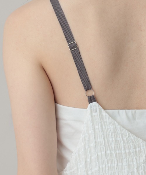 A part by（アパートバイ）の「Isabelleキャミワンピース（ワンピース・レディース・オフホワイト/レッド系その他6/ブラック系その他2・FREE）」の21枚目の写真