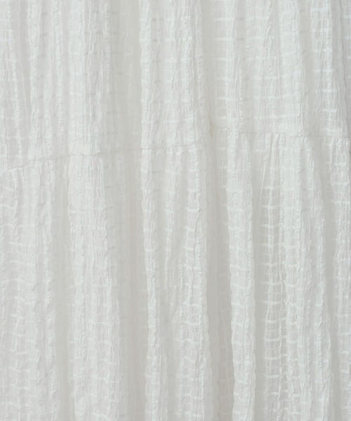 A part by（アパートバイ）の「Isabelleキャミワンピース（ワンピース・レディース・オフホワイト/レッド系その他6/ブラック系その他2・FREE）」の5枚目の写真