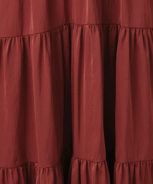 A part by（アパートバイ）の「Isabelleキャミワンピース（ワンピース・レディース・オフホワイト/レッド系その他6/ブラック系その他2・FREE）」の12枚目の写真