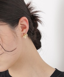 NANO universe | フラワーモチーフピアス(ピアス（両耳用）)