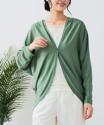 LB/S （エルビーエス）の「【C-FORTPOINT/フォートポイント】接触冷感・UVカット機能付き ドルマンスリーブカーディガン（カーディガン/ボレロ）」