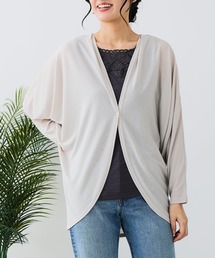 LB/S （エルビーエス）の「【C-FORTPOINT/フォートポイント】接触冷感・UVカット機能付き ドルマンスリーブカーディガン（カーディガン/ボレロ）」