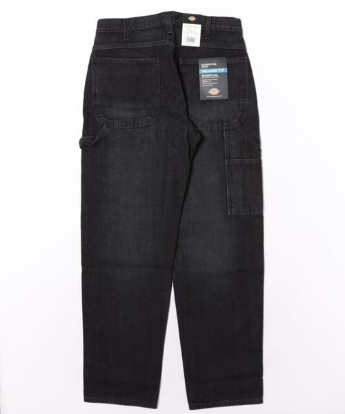 Dickies(ディッキーズ)の「Dickies/ディッキーズ ユーティリティー リラックス デニムパンツ/ペンタ―パンツ(デニムパンツ・メンズ・ブラック/ブルー/ダークインディゴブルー・30/32/34/36)」の13枚目の写真