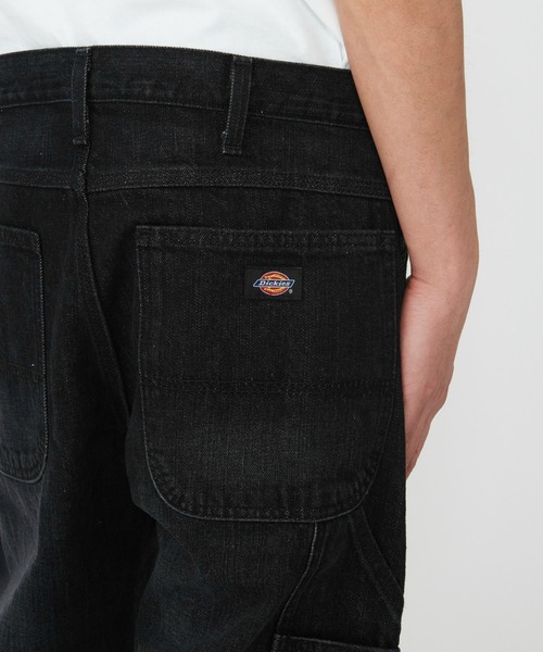 Dickies(ディッキーズ)の「Dickies/ディッキーズ ユーティリティー リラックス デニムパンツ/ペンタ―パンツ(デニムパンツ・メンズ・ブラック/ブルー/ダークインディゴブルー・30/32/34/36)」の19枚目の写真