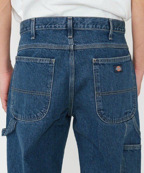 Dickies(ディッキーズ)の「Dickies/ディッキーズ ユーティリティー リラックス デニムパンツ/ペンタ―パンツ(デニムパンツ・メンズ・ブラック/ブルー/ダークインディゴブルー・30/32/34/36)」の5枚目の写真