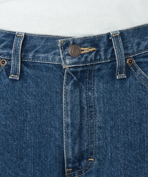Dickies(ディッキーズ)の「Dickies/ディッキーズ ユーティリティー リラックス デニムパンツ/ペンタ―パンツ(デニムパンツ・メンズ・ブラック/ブルー/ダークインディゴブルー・30/32/34/36)」の6枚目の写真