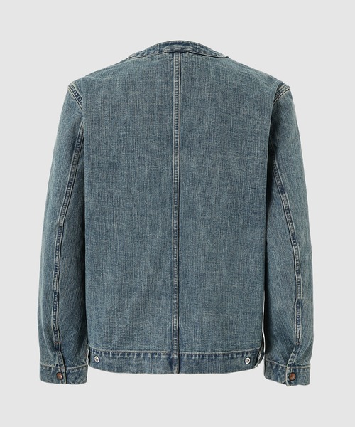 SUGARHILL(シュガーヒル)の「FADED BUTTON DNEIM JACKET(デニムジャケット・メンズ・ブルー系その他・2/1)」の2枚目の写真