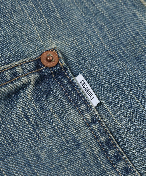 SUGARHILL(シュガーヒル)の「FADED BUTTON DNEIM JACKET(デニムジャケット・メンズ・ブルー系その他・2/1)」の4枚目の写真