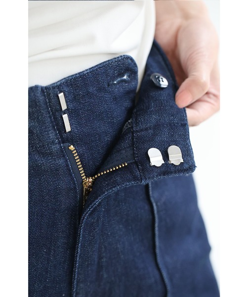 cawaii(カワイイ)の「まるでスウェットデニム(デニムパンツ・レディース・インディゴブルー・M-Long/M-Short/S-Long/S-Short/XL-Long/XL-Short/L-Long/L-Short)」の15枚目の写真