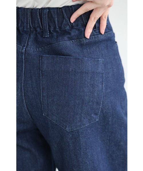 cawaii(カワイイ)の「まるでスウェットデニム(デニムパンツ・レディース・インディゴブルー・M-Long/M-Short/S-Long/S-Short/XL-Long/XL-Short/L-Long/L-Short)」の16枚目の写真
