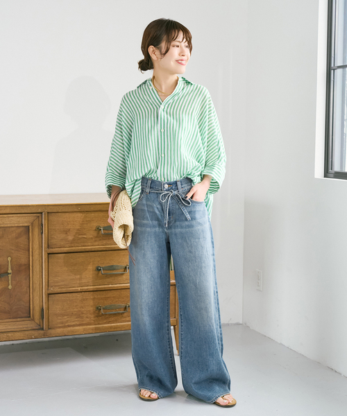 Spick & Span(スピックアンドスパン)の「《別注 / 追加 》LEVI'S/リーバイス SMU XL STRAIGHT*(デニムパンツ・レディース・ブルー・23/28/27/26/25/24)」の8枚目の写真
