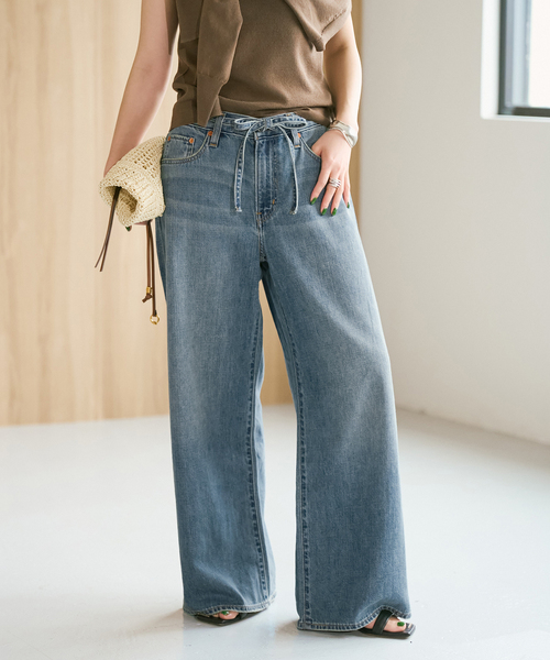 Spick & Span(スピックアンドスパン)の「《別注 / 追加 》LEVI'S/リーバイス SMU XL STRAIGHT*(デニムパンツ・レディース・ブルー・23/28/27/26/25/24)」の11枚目の写真