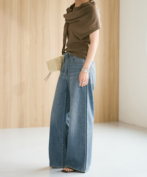 Spick & Span(スピックアンドスパン)の「《別注 / 追加 》LEVI'S/リーバイス SMU XL STRAIGHT*(デニムパンツ・レディース・ブルー・23/28/27/26/25/24)」の16枚目の写真